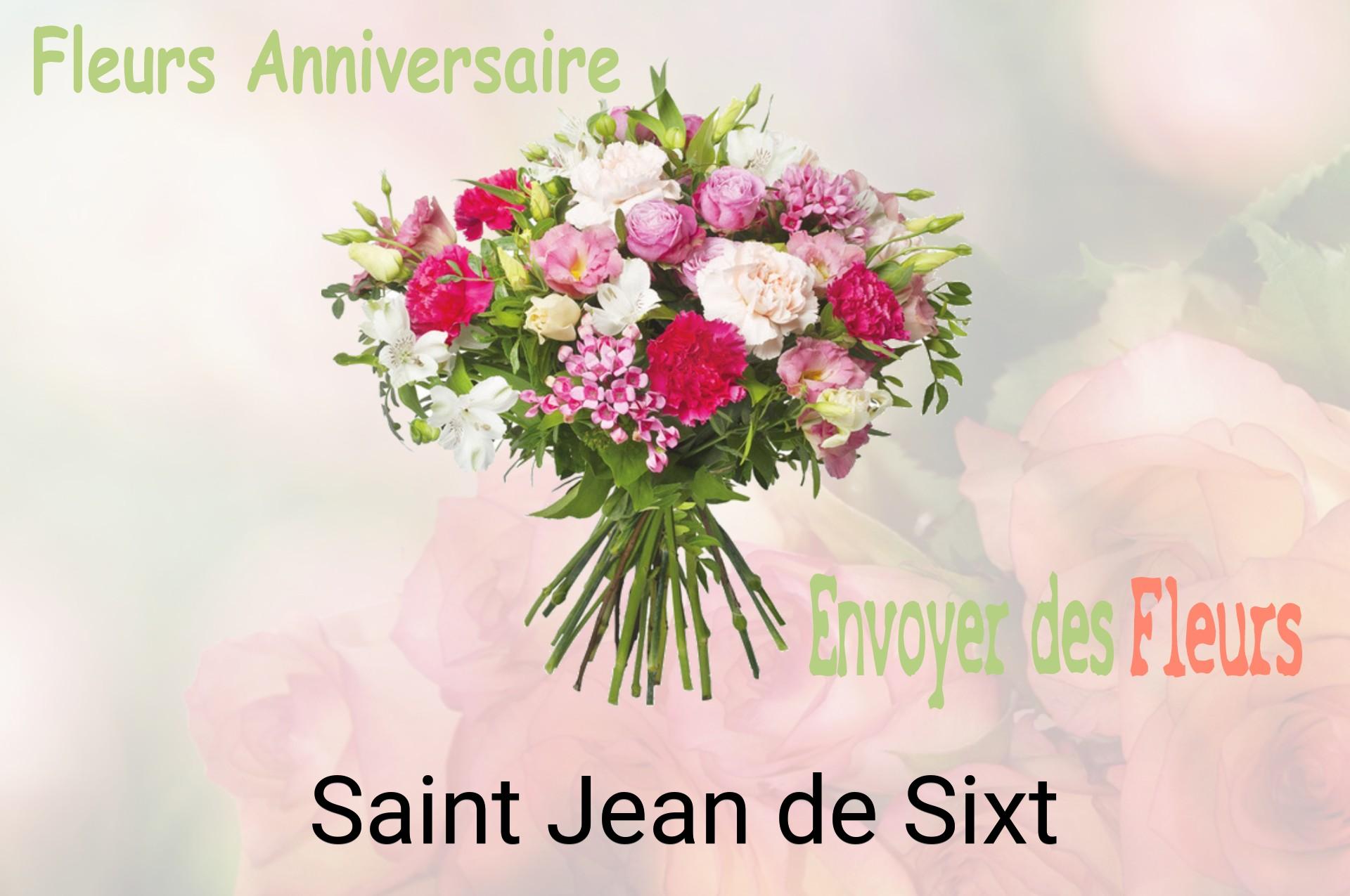 Bouquet de fleurs d’anniversaire livré à Saint-Jean-de-Sixt
